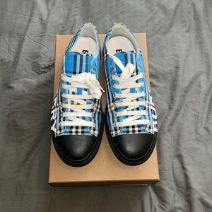 Blue Burberry Shoes